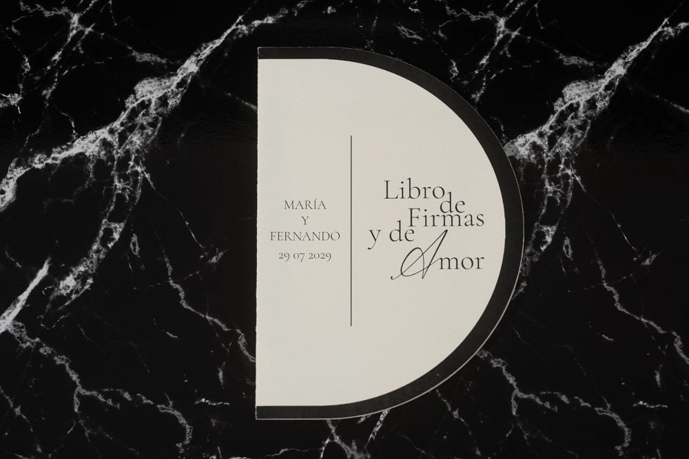 Libro de firmas de boda - Amor
