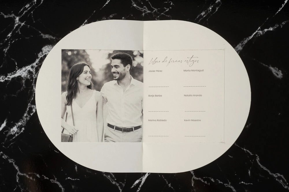 Libro de firmas de boda - Amor