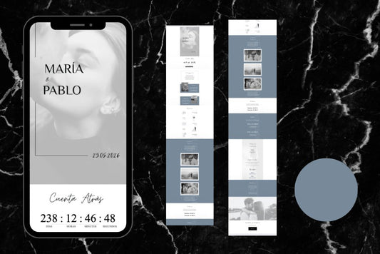 Invitación Digital Jade Color Bruma