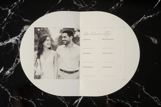 Libro de firmas de boda - Amor