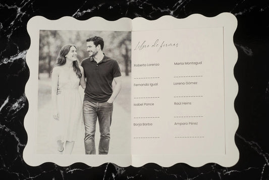 Libro de firmas de boda -  Recuerdo