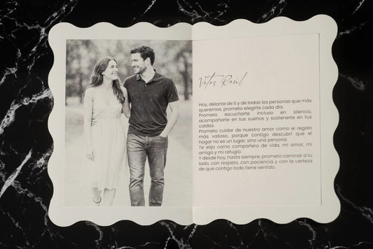 Libro de votos de boda - Esencia
